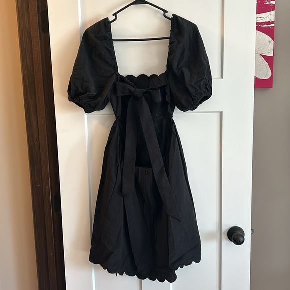 One Pretty Time little black dress - Picture 2 of 12